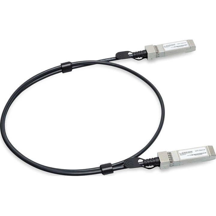 Lancom SFP-DAC10-1m (61495), 10Gbps SFP+ Direct Attach Copper Cable, SFP+ to SFP+ 1m Length