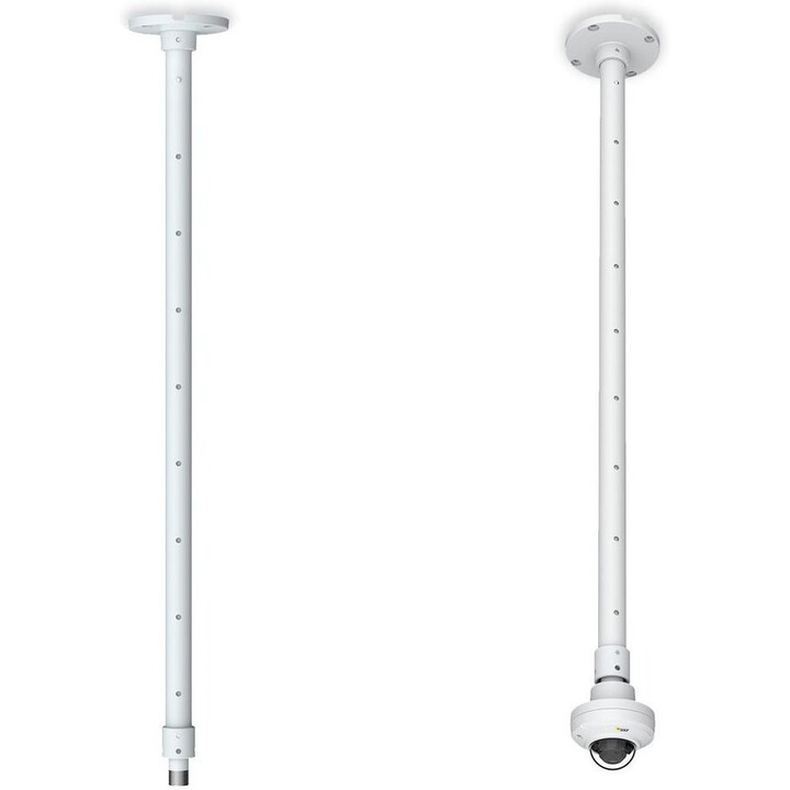 Axis T91B53 (01189-001), montaggio a soffitto telescopico per interni, estensibile da 1-1,8 m (3,2-6 piedi), filettatura NPS da 