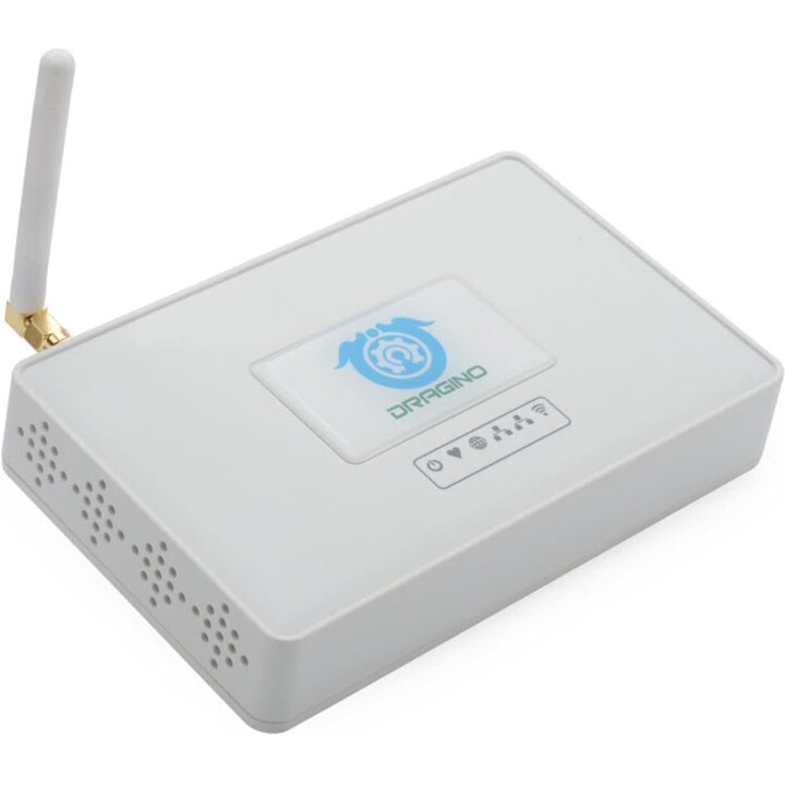 Dragino LG308N-868 Indoor LoRaWAN Gateway SX1302 + 2x SX1250, 2x 10/100 Ethernet, 802.11 b/g/n WiFi, 12V DC