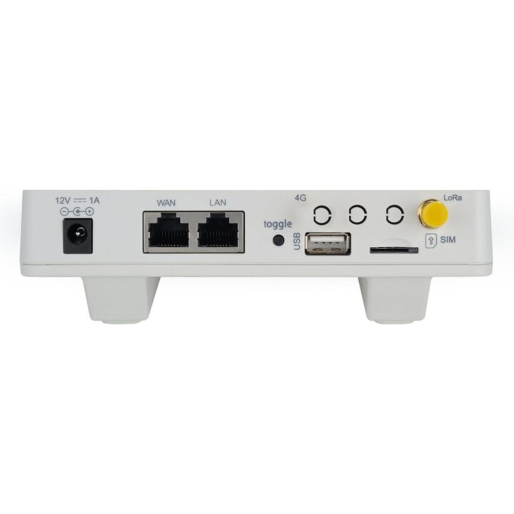 Dragino LG308N-868 Indoor LoRaWAN Gateway SX1302 + 2x SX1250, 2x 10/100 Ethernet, 802.11 b/g/n WiFi, 12V DC