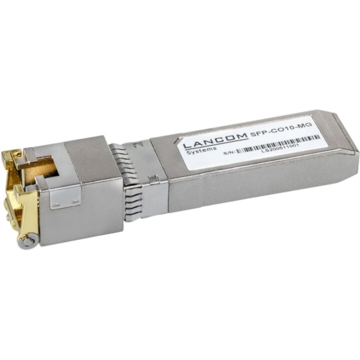 Lancom SFP-CO10-MG (60170), SFP+ 10GBASE-T Copper Transceiver Module, RJ45 10/5/2.5/1 Gbps