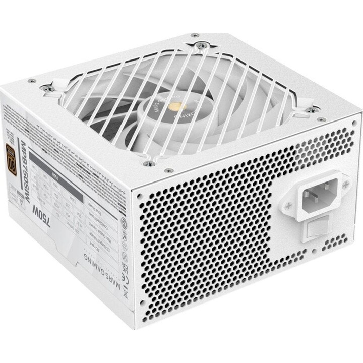 Mars Gaming Mpb750si Fuente Alimentación Atx 750w, 80plus Bronze 90% Blanco