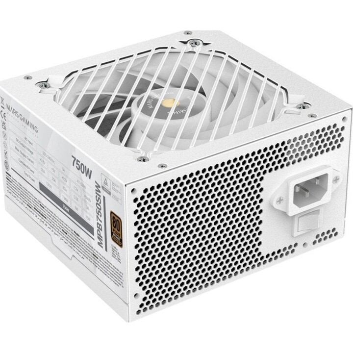 Mars Gaming Mpb750si ATX-Netzteil 750 W, 80plus Bronze 90 % Weiß