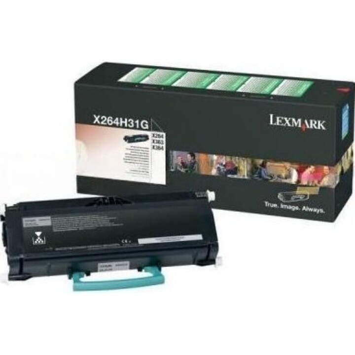 Lexmark Druckkassette Schwarz (X264H31G)