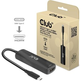 Adaptador de E/S USB-C para HDMI/M/F CAC-1588 CLUB3D