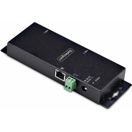Adaptador de serie a Ethernet Startech de 2 puertos RJ45 a DB9, 921,6 kbps (TAA)