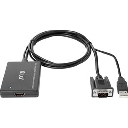Adaptador E/S VGA a HDMI+USB/0,6M H/M CAC-1720 CLUB3D