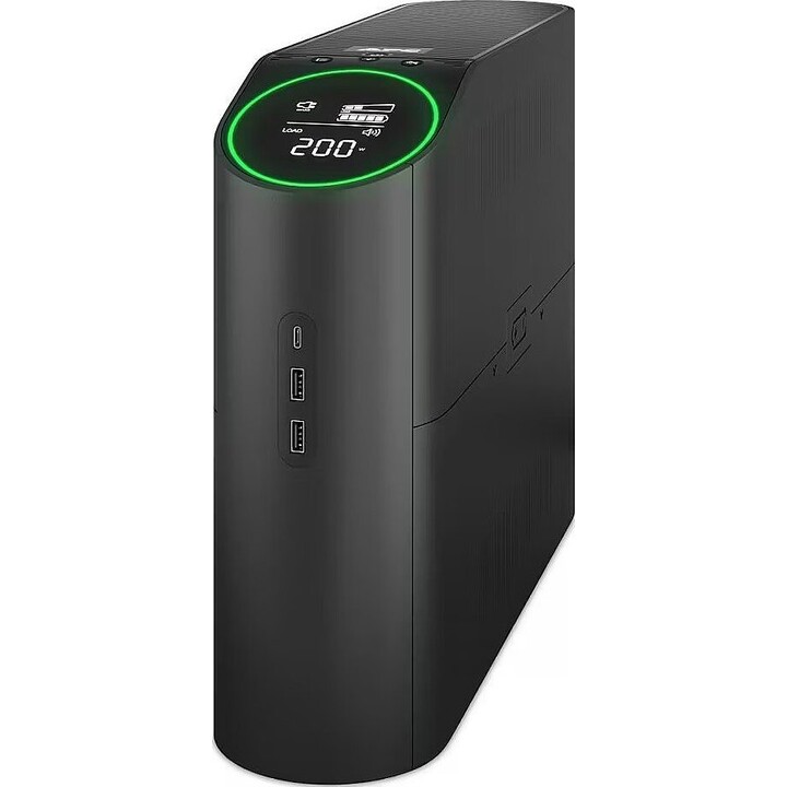 ALLNET USV 600VA Línea interactiva, USB, pantalla LCD