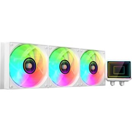 Mars Gaming Ml-two360 AIO Liquid Cooling 600w TDP 3x ARGB Fans 4th Gen Pump White