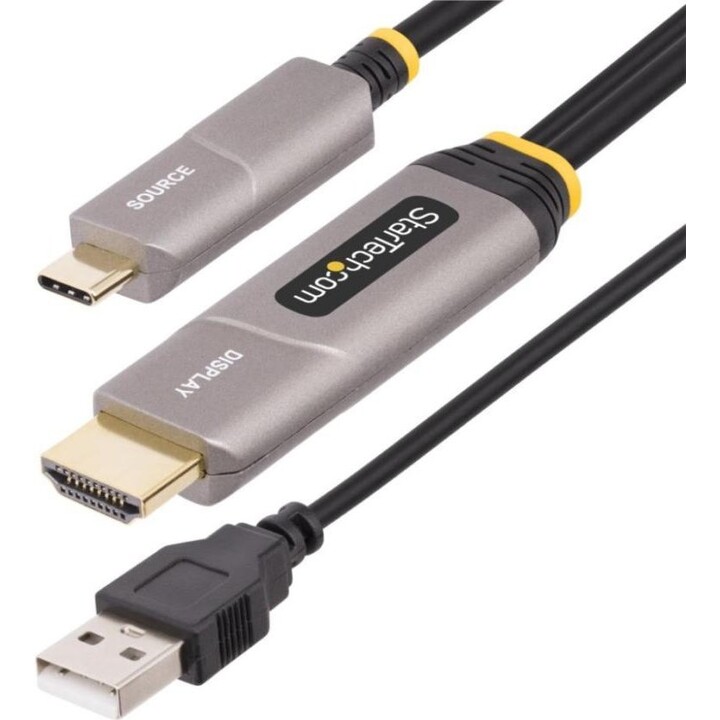 StarTech.com 9,15 m (30ft) USB-C zu HDMI 2.0 Active Optical Cable (AOC), 4K 60