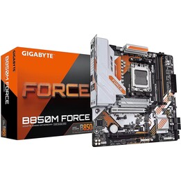 Base Case | Gigabyte | AMD B850 | SAM5 | Micro-ATX | DDR5 Memory | 2 B850Mforce Memory Slots