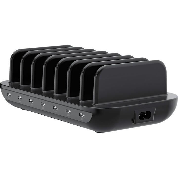 Cargador PD USB GaN de 2 puertos y 33 W, USB-C x 1, USB-A x 1, QC 3.0, PPS, PD 3.0