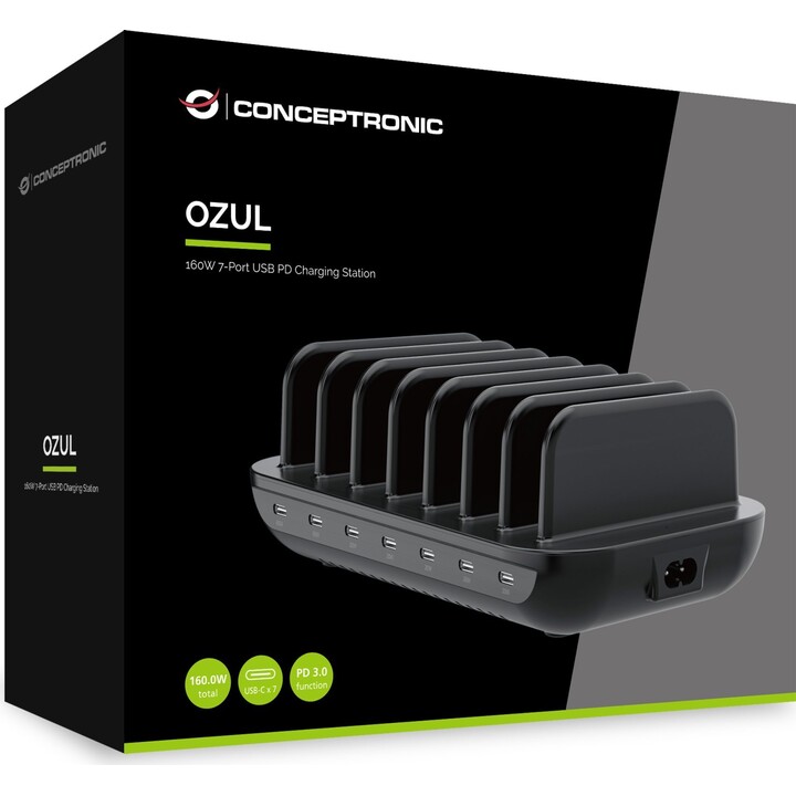 Chargeur USB PD GaN 33 W à 2 ports, 1 port USB-C, 1 port USB-A, QC 3.0, PPS, PD 3.0