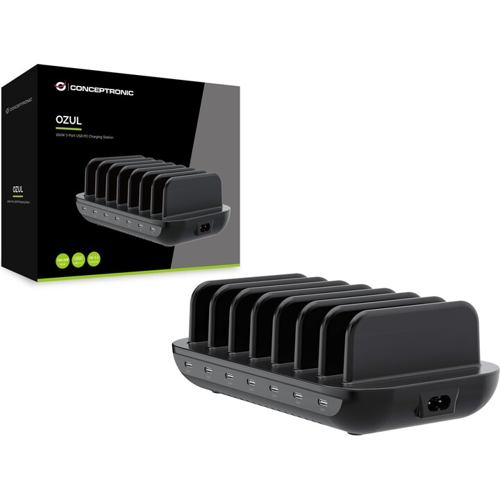 Chargeur USB PD GaN 33 W à 2 ports, 1 port USB-C, 1 port USB-A, QC 3.0, PPS, PD 3.0