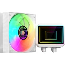 Mars Gaming Ml-two120 Refrigeración Líquida Aio 300w Tdp 1x Ventilador Argb Bomba 4ª Gen Blanco