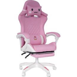 Silla Gaming PowerGaming Sakura Neko con reposapiés