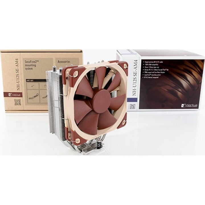 Noctua Cooling System Processor Cooler 12cm Beige, Brown