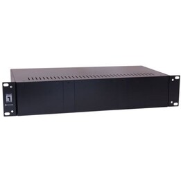 LevelOne CVH-2000 Premium chassis per convertitore multimediale a 14 slot, design 2U montabile a rack con doppia ridondanza