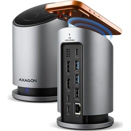 9-in-1 USB-C I/O Hub WRL/0.6M HMC-WL9 AXAGON