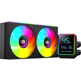 Kit di raffreddamento a liquido per CPU da gioco Mars ML LCD PRO 240 nero RGB 1851/1700/2011/1200/1155/1151/775 AM5/AM4/AM3/AM2