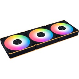 Lian Li Uni Fan CL120 Wireless ARGB Reverse Triple Pack Black