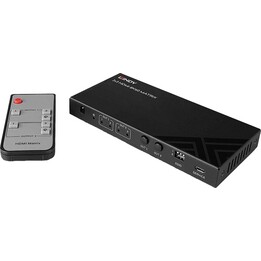 LINDY 38313 Conmutador matricial HDMI 7680 x 4320 p Negro
