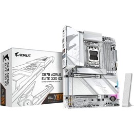 Placa-mãe|GIGABYTE|AMD X870|SAM5|ATX|Memória DDR5|4 slots de memória|X870AELITEXICE