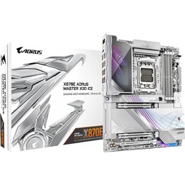 Placa-mãe|GIGABYTE|AMD X870E|SAM5|ATX|Memória DDR5|4 slots de memória|X870EAMASTERXICE