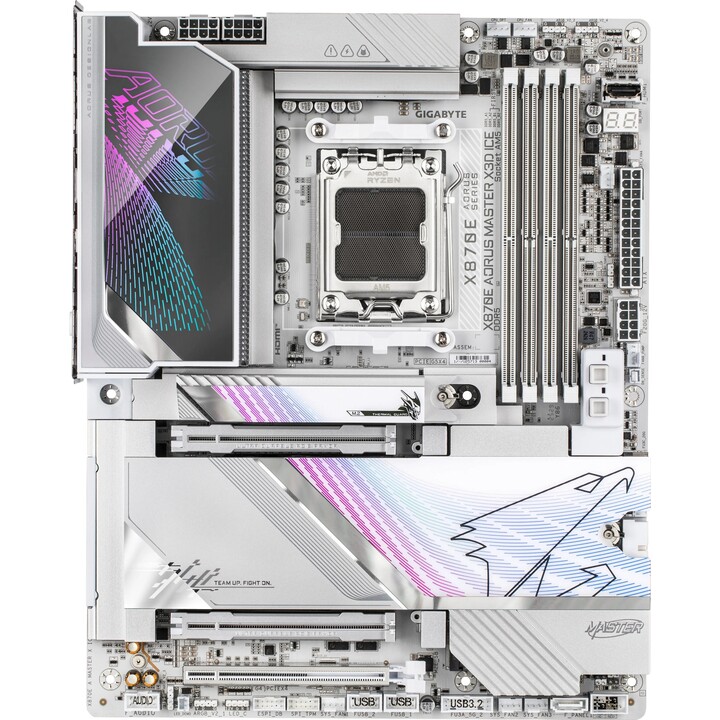 Mainboard|GIGABYTE|AMD X870E|SAM5|ATX|Memory DDR5|Memory slots 4|X870EAMASTERXICE