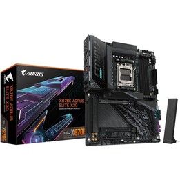 Mainboard|GIGABYTE|AMD X870E|Socket AM5|ATX|RAM DDR5-SDRAM|4xSlots|Wi-Fi Yes|Bluetooth Yes|4xNumber of M.2 (M) slots|X870E A ELI