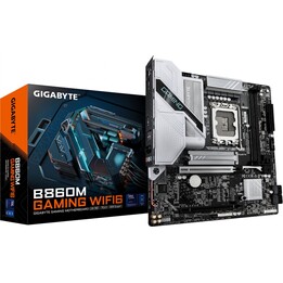 Mainboard|GIGABYTE|Intel B860 Express|LGA1851|Micro-ATX|Memory DDR5|Memory slots 2|B860MGAMINGWIFI6