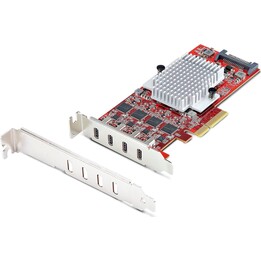 4-Port-USB-C-PCIe-Karte