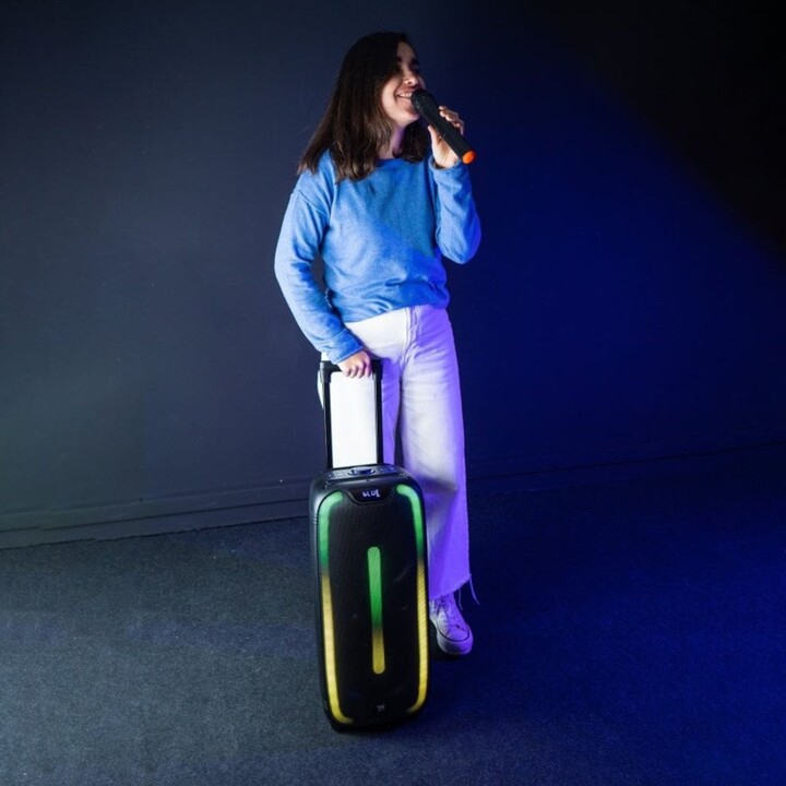 Woxter Rock'n'Roller ST Chariot Enceinte Bluetooth 100 W Écran Led