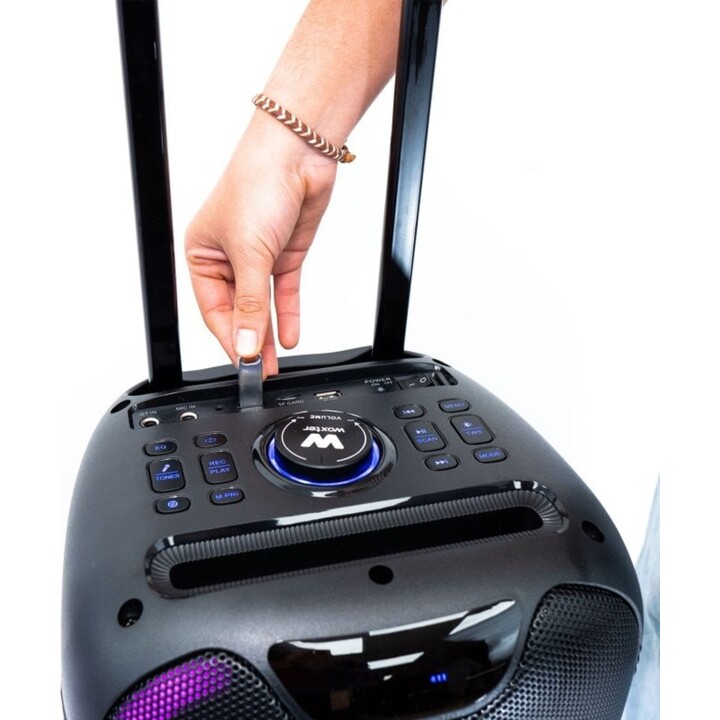 Woxter Rock'n'Roller ST Chariot Enceinte Bluetooth 100 W Écran Led