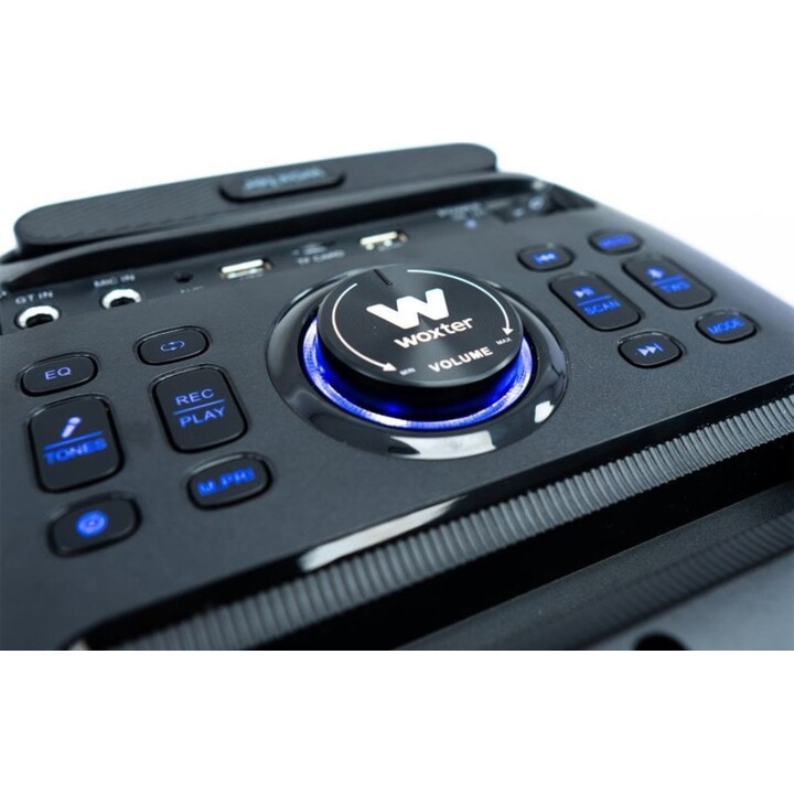 Woxter Rock'n'Roller ST Chariot Enceinte Bluetooth 100 W Écran Led