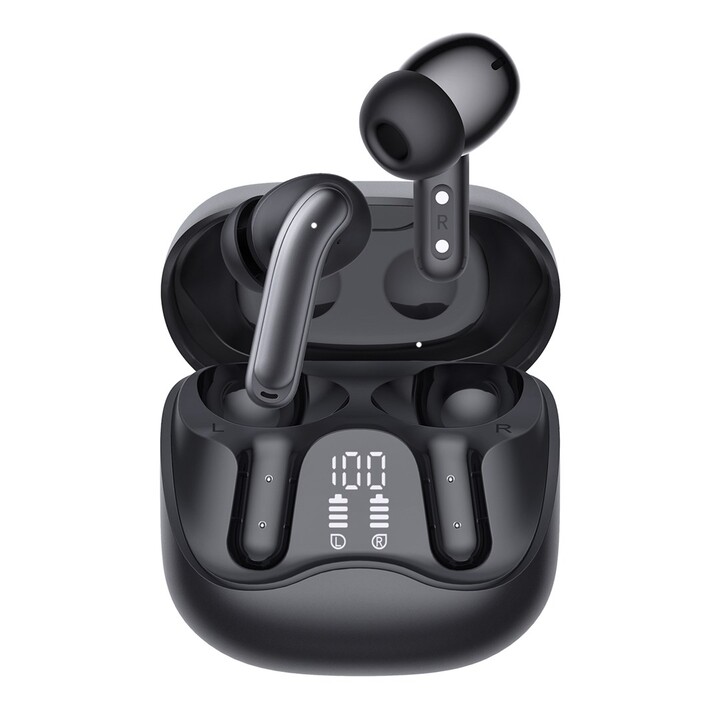 Auricolari wireless Audiocore, ANC ibrido, ENC, 6 microfoni, custodia di ricarica, Tuya, AC591 PRO