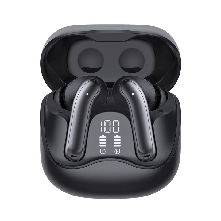 Auricolari wireless Audiocore, ANC ibrido, ENC, 6 microfoni, custodia di ricarica, Tuya, AC591 PRO