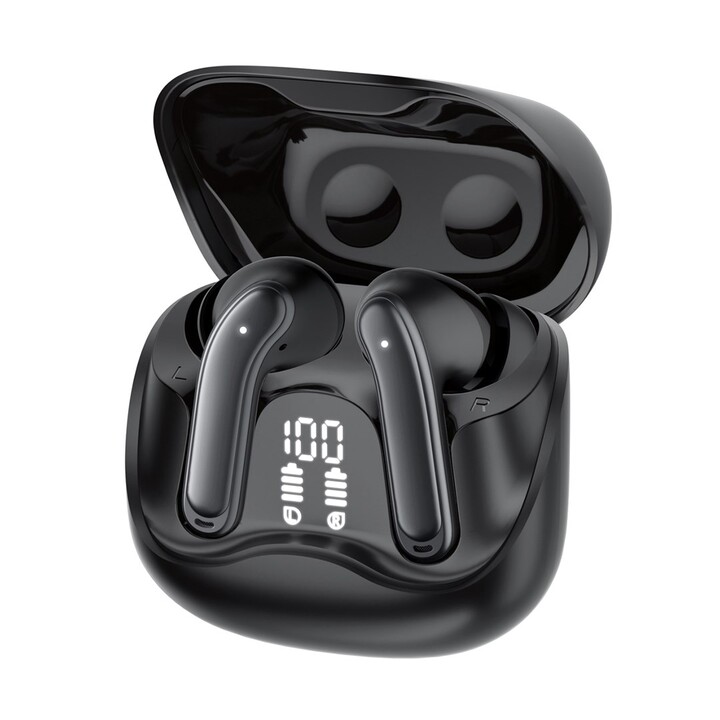 Auricolari wireless Audiocore, ANC ibrido, ENC, 6 microfoni, custodia di ricarica, Tuya, AC591 PRO