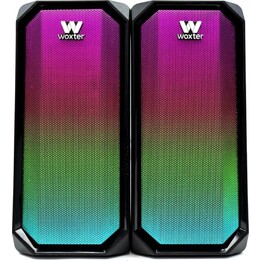 Woxter BIG BASS 97 BT Bluetooth-Lautsprecher 20 W, 6 Beleuchtungsmodi