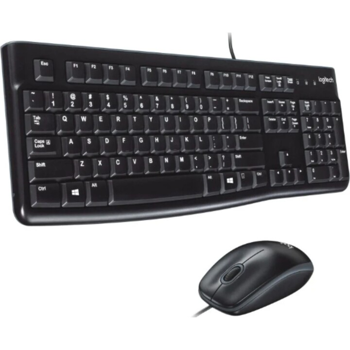 Combinação de teclado e mouse Logitech Desktop MK120