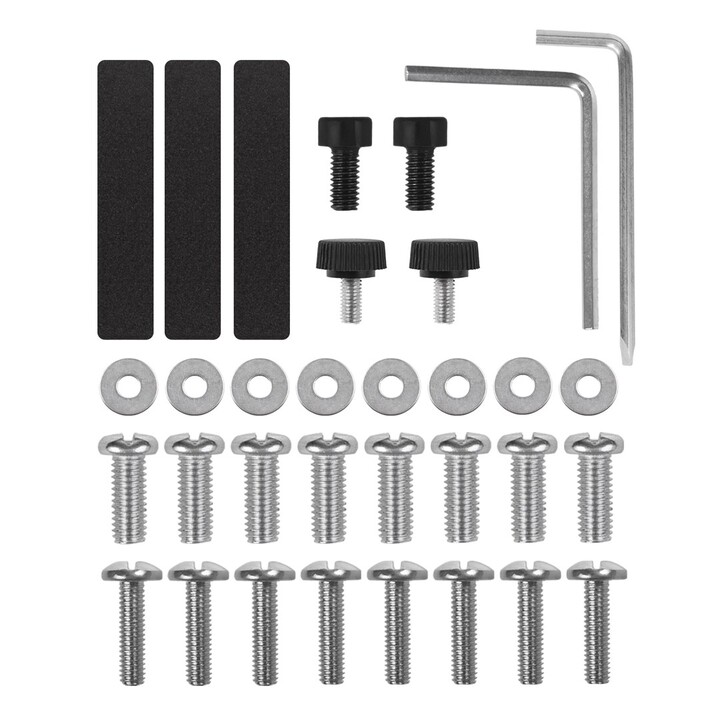 Support pour 2 moniteurs Maclean, ressort à gaz, 17"-32", 2-10kg, noir, MC-134