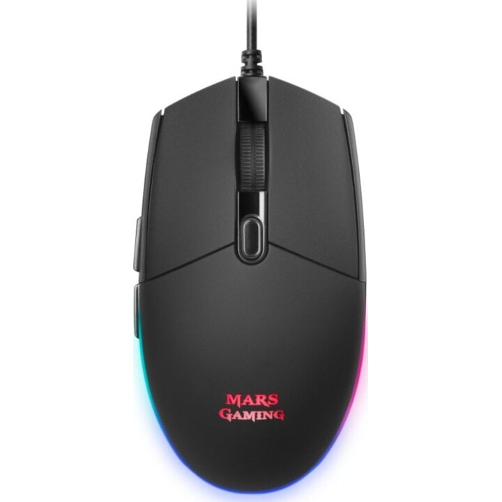 Mars Gaming MCPTKL Combo Gaming Teclado RGB Ratón 3200 DPI Negros