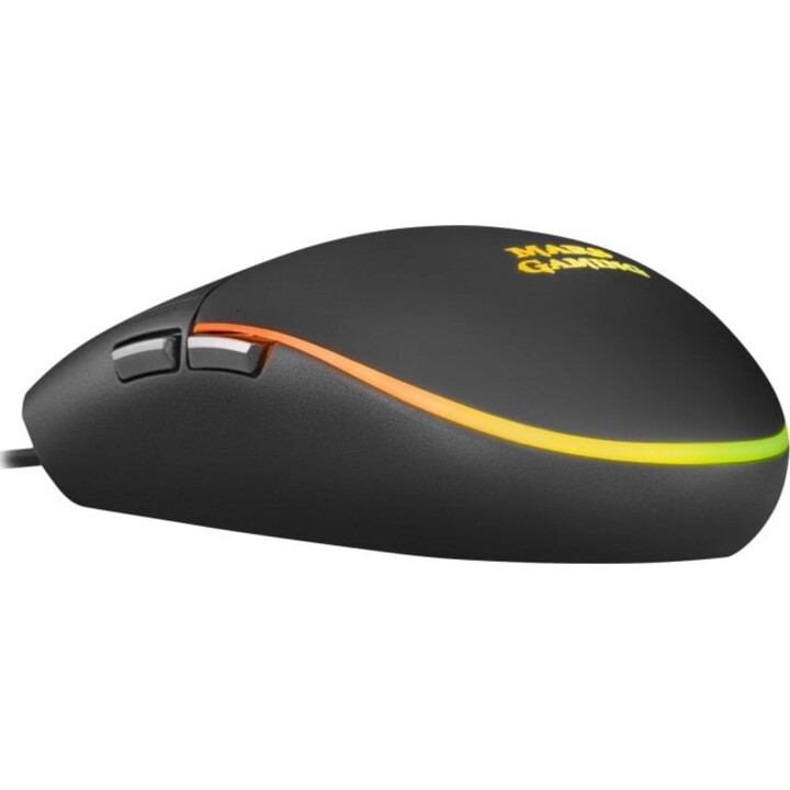 Mars Gaming MCPTKL Combo Gaming Teclado RGB Ratón 3200 DPI Negros