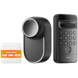 SwitchBot W5600000 Lock Ultra, serratura intelligente avanzata con sblocco tramite impronta digitale, blocco automatico