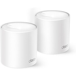 TP-Link Deco X1500 (2er-Pack EU), fortschrittliches Wi-Fi 6 Mesh-System, Dual-Band AX1500