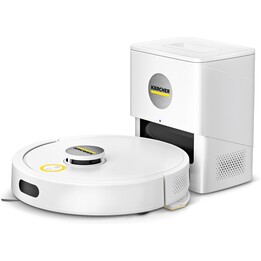 Kärcher RVC 3 Comfort, Robot Aspirateur Vadrouille Avancé avec Station Auto-Vide, 15,000Pa Aspiration Navigation LiDAR