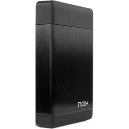 Nox Lite 3.5 -NXLITEHDD35- Carcasa externa para discos duros SATA de hasta 10 TB, USB 3.0, Plug&Play, negro