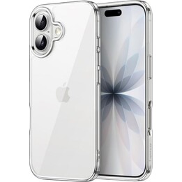 Étui antichoc Premium pour iPhone 17 Acrylique anti-jaunissement transparent