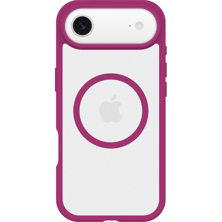 Custodia MagSafe di OtterBox React Series per iPhone Air, trasparente/rosa