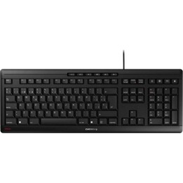 Cherry Stream USB Black QWERTZ-Tastatur, cURus-Zertifizierung, VDE-GS, CE, FCC